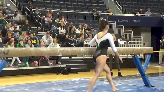 Lacy Rubin- Beam (9.725), EMU- 2017 Michigan vs. EMU Intersquad