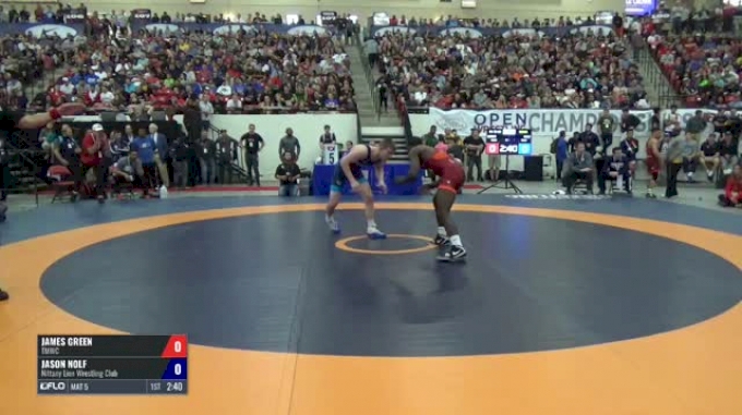 70 Semis - James Green, TMWC vs Jason Nolf, Nittany Lion Wrestling Club