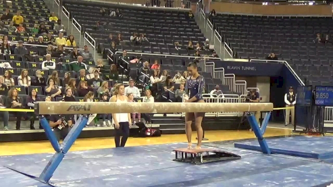 Lauren Marinez- Beam (9.825), Michigan- 2017 Michigan vs. EMU Intersquad