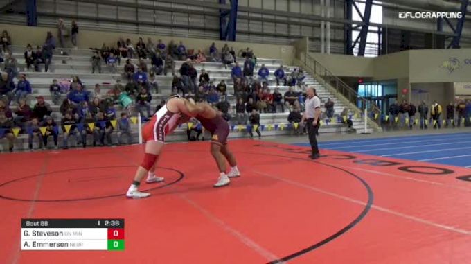 285lbs Quarterfinal: Gable Steveson, Minnesota vs Austin Emerson, Nebraska