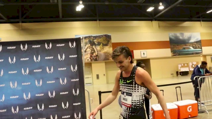 Craig Engels after making his first US team in the 1500