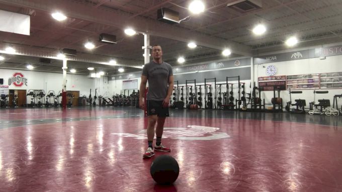 Ohio RTC's Dustin Myers Demonstrates Medicine Ball Conditioning Circuit