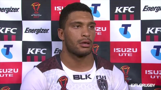 Taane Milne Awarded Man Of The Match For Fiji