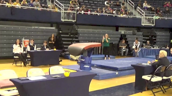 Allison Smith- Vault (9.575), EMU- 2017 Michigan vs. EMU Intersquad