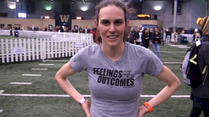 Olympic Champ Gwen Jorgensen on running 15:15 5k, training with Bowerman TC