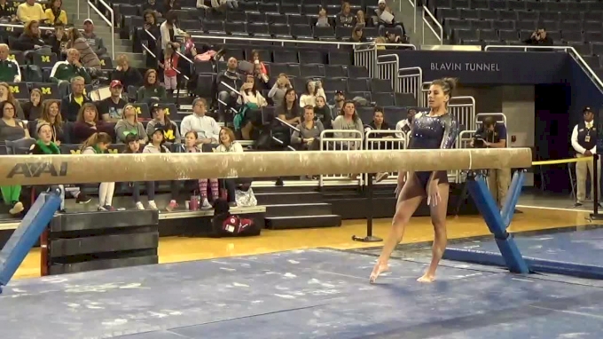 Paige Zaziski- Beam(9675), Michigan- 2017 Michigan vs. EMU Intersquad