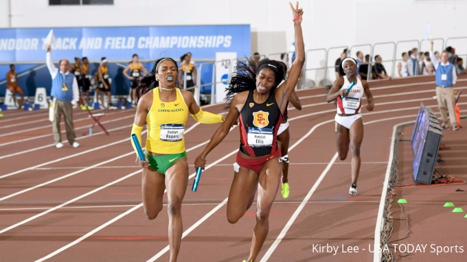 Women's 4x400m Relay, Final 3 - USC Breaks Collegiate Record!