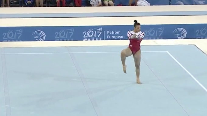Ellie Downie - Floor, Great Britain - 2017 European Championships