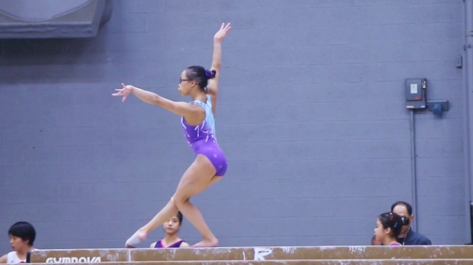 Morgan Hurd (USA) Solid On Beam, 2 Claps From Valeri - Training Day 1, 2017 World Championships