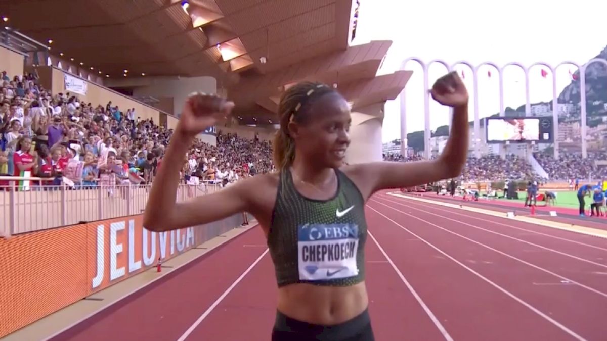 Beatrice Chepkoech Chepkoech breaks women's steeplechase world record