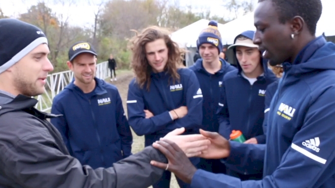 NAU Teaches Lincoln Their Handshake