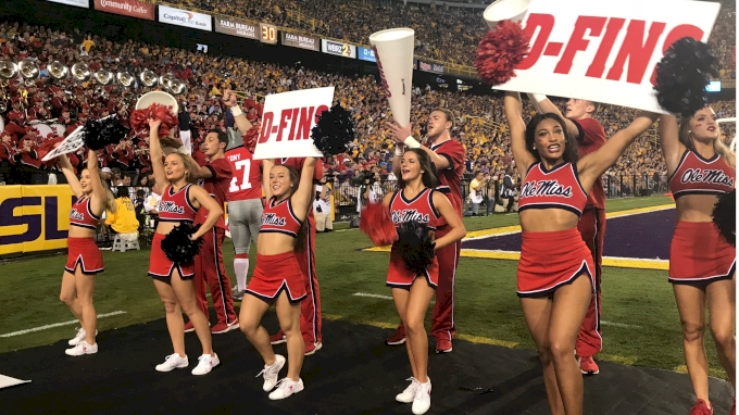 2 Squads, 5 Performances, 1 Program To Watch: Ole Miss Cheer 