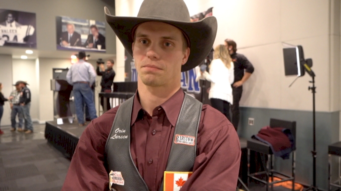 A Riding Contest: Orin Larsen