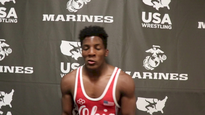 132 lbs - Jordan Decatur, OH Junior Men's Freestyle Fargo Champion
