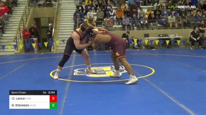 285 lbs S - Christian Lance, NE-Unattached vs Gable Steveson, MN Unattached