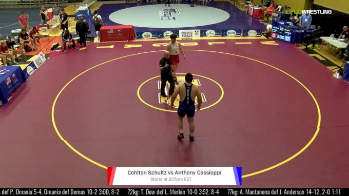 130kg, Final 3 of 3, Cohlton Schultz, NYAC vs Anthony Cassioppi, ISI