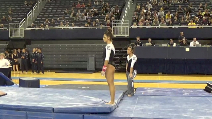 Kendall Valentin- Bars (9.80), EMU- 2017 Michigan vs. EMU Intersquad