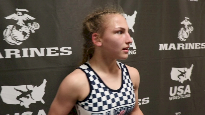 106 lbs - Mia Palumbo, IL Junior Women's Fargo Champion