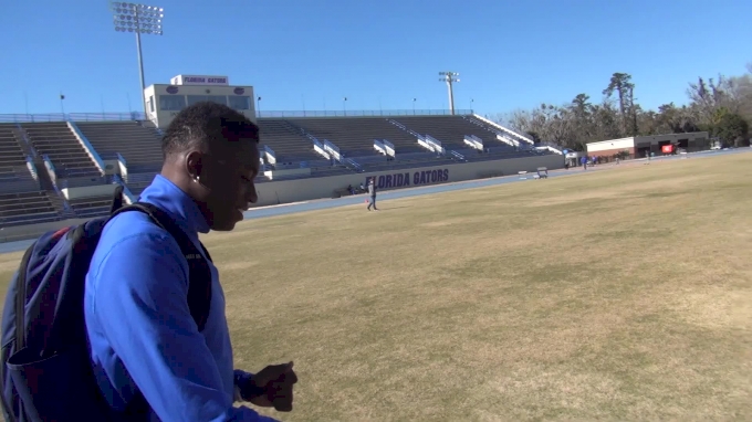 Grant Holloway couldn't run 500m in under 90 sec when he first arrived at Florida