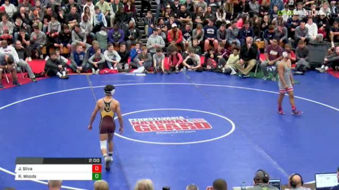 132 lbs Final - Joey Silva vs Real Woods