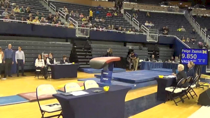 Sydney Townsend- Vault (9.8), Michigan- 2017 Michigan vs. EMU Intersquad